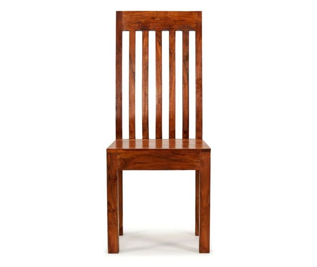 Stolice za blagovaonicu 2 kom. masivno drvo s palisander završnom obradom, moderne