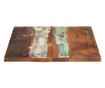 Blat masă dreptunghiular 60x100 cm lemn masiv reciclat 25-27 mm