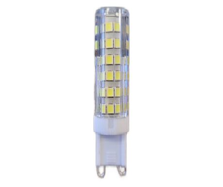 Set 10 x Becuri LED RFAN, G9, Lumina Rece, 6000K, 9W