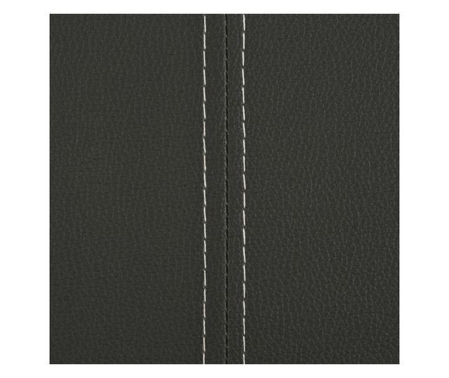 Kuhinjske stolice, 2 kom., siva, umjetna koža