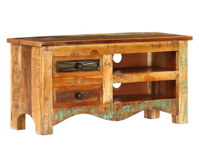 TV komoda, 80 x 30 x 40 cm, reciklirano masivno drvo