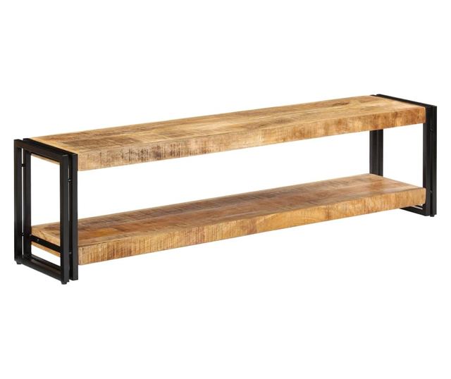 TV komoda, 150 x 30 x 40 cm, masivno drvo manga