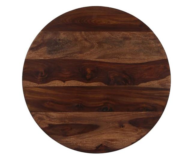 Set stolića za kavu, 2 komada, masivno drvo sheeshama, 60 x 35 cm