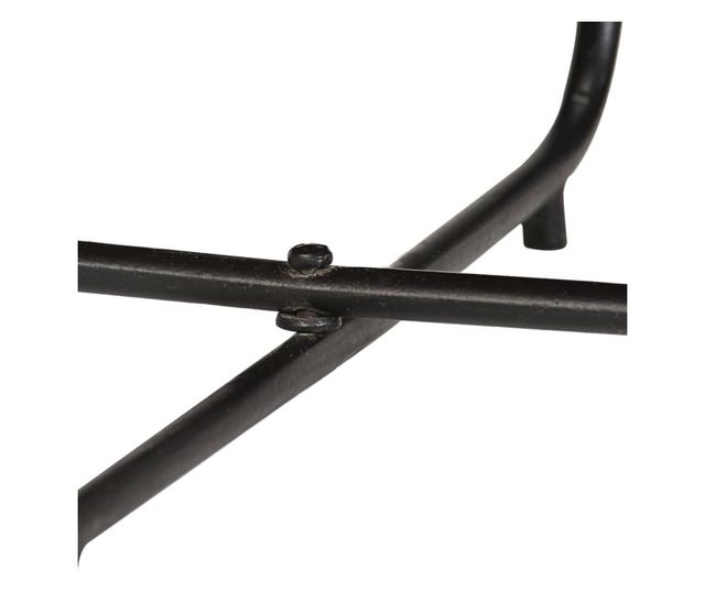 Set stolića za kavu, 2 komada, masivno drvo sheeshama, 60 x 35 cm