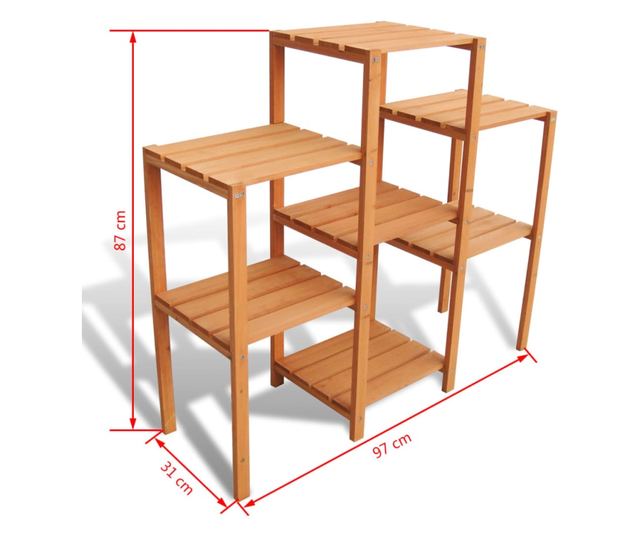 Stalak za vrtne biljke, 97 x 31 x 87 cm