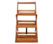 Stalak za biljke, 3 razine, 50x63x80 cm, masivno drvo akacije thumbnail 2