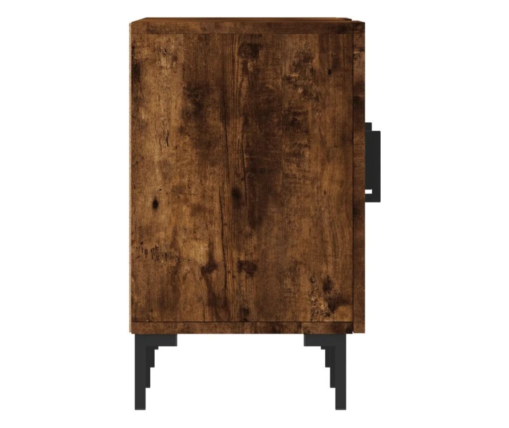 TV komoda, dimljeni hrast, 150x30x50 cm, kompozitno drvo - 7