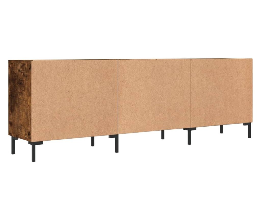 TV komoda, dimljeni hrast, 150x30x50 cm, kompozitno drvo - 8