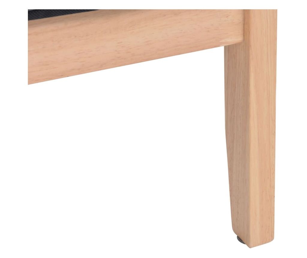Set kavčev, 2 kosa, tekstilni material, temno siva - 7