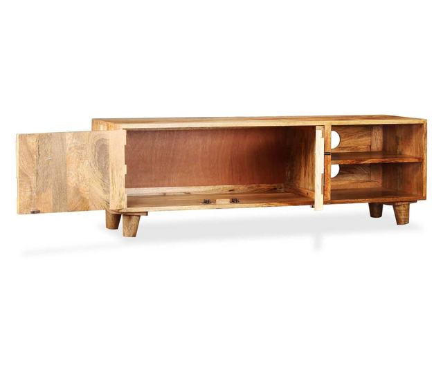 TV komoda od masivnog drva manga, 118 x 35 x 40 cm