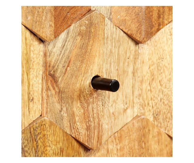 TV komoda od masivnog drva manga, 118 x 35 x 40 cm