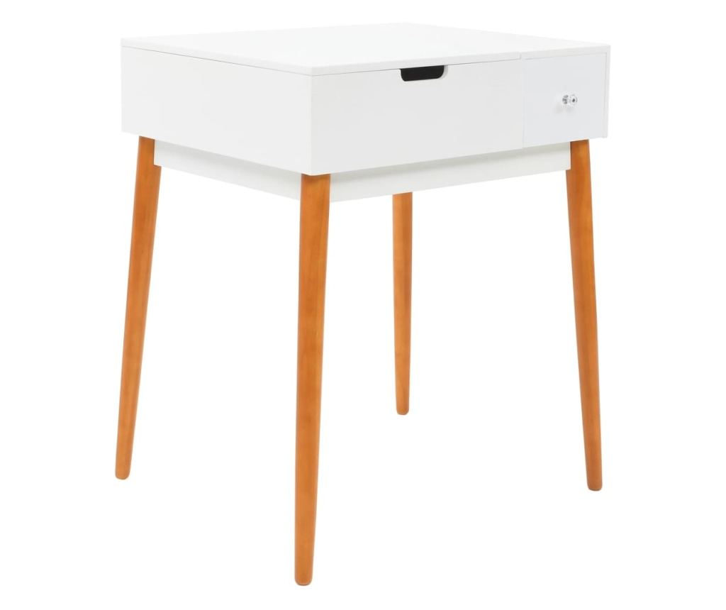 Τουαλέτα με Καθρέφτη, MDF, 60x50x86 εκ. - 2