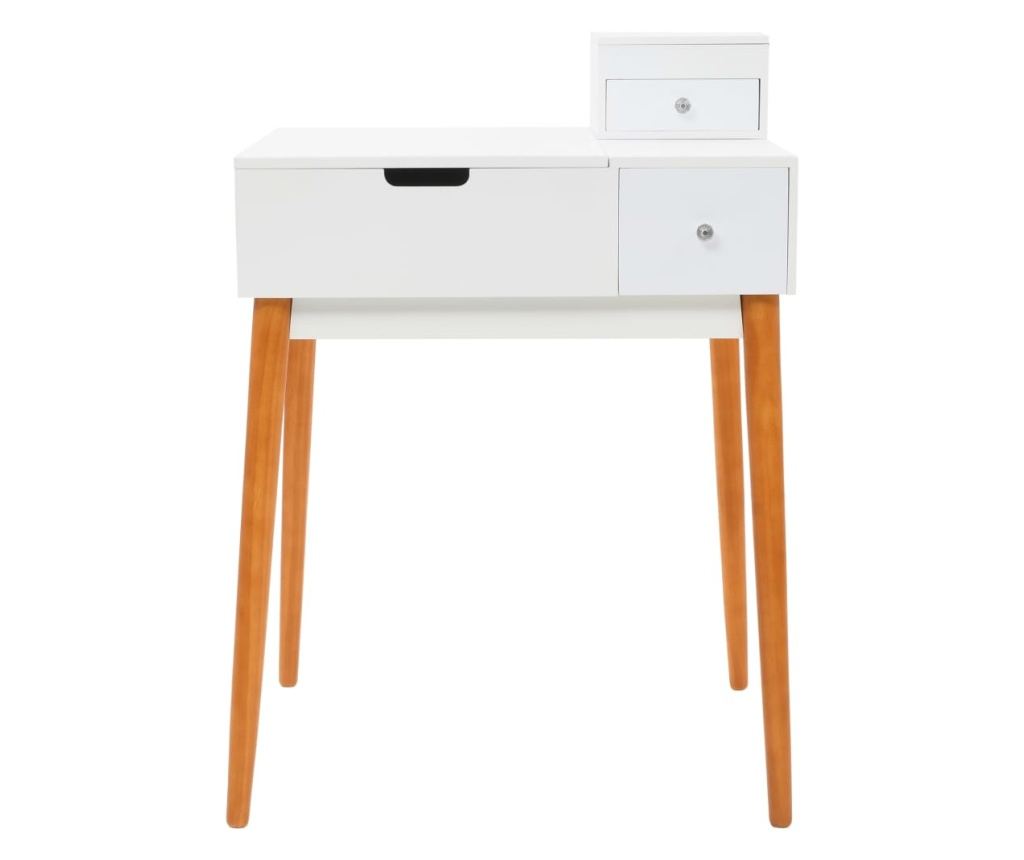 Τουαλέτα με Καθρέφτη, MDF, 60x50x86 εκ. - 7