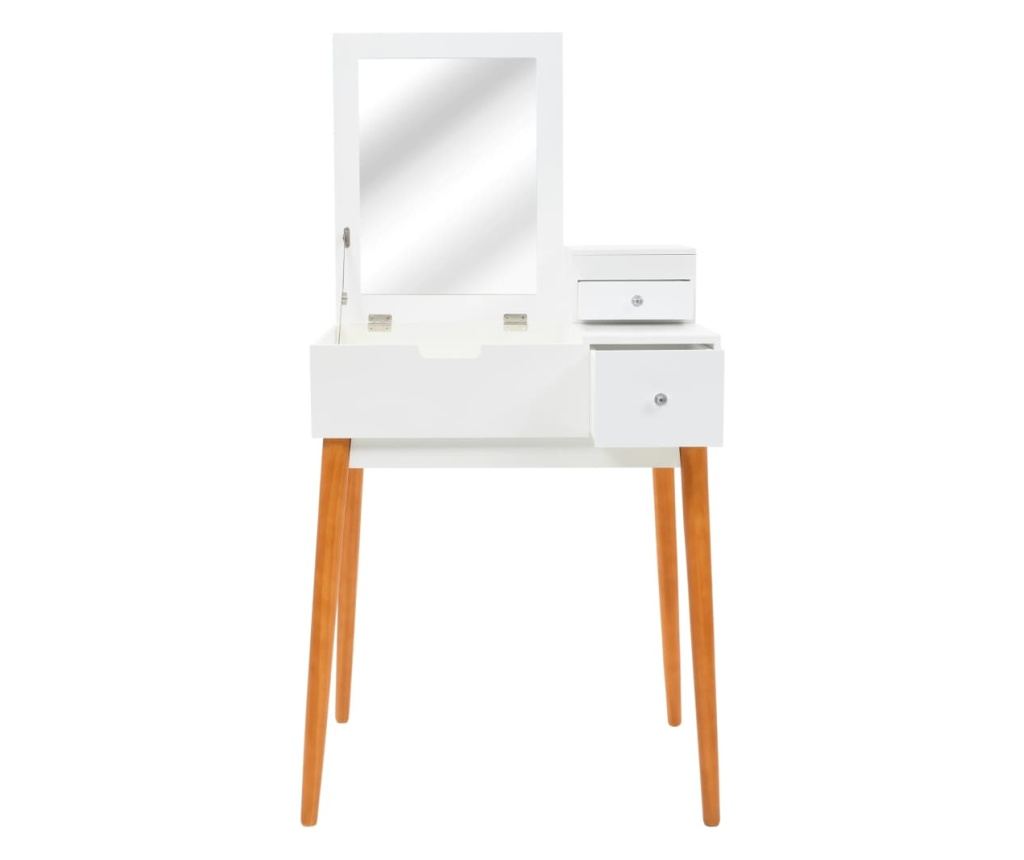 Τουαλέτα με Καθρέφτη, MDF, 60x50x86 εκ. - 12