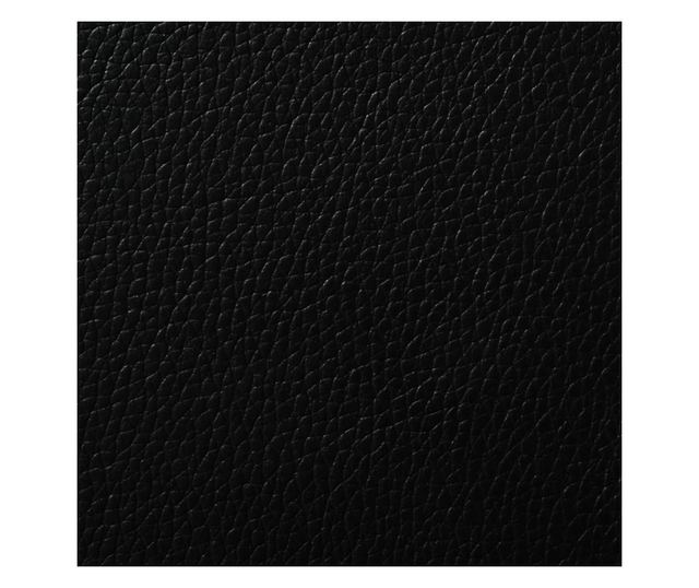 Kuhinjske stolice, 2 kom., crna, umjetna koža