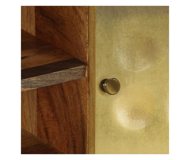 TV komoda, 120 x 30 x 45 cm, masivno drvo manga