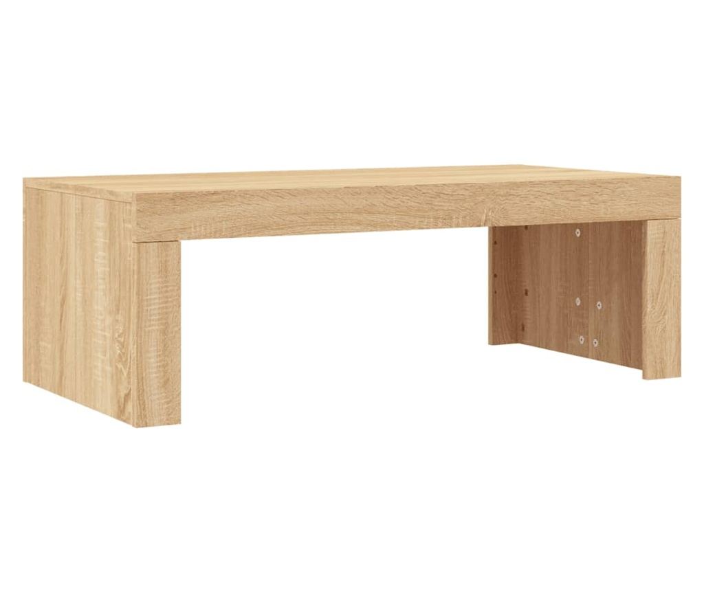 Stolić za kavu, sonoma hrast, 102x50x36 cm, obrađeno drvo - 6