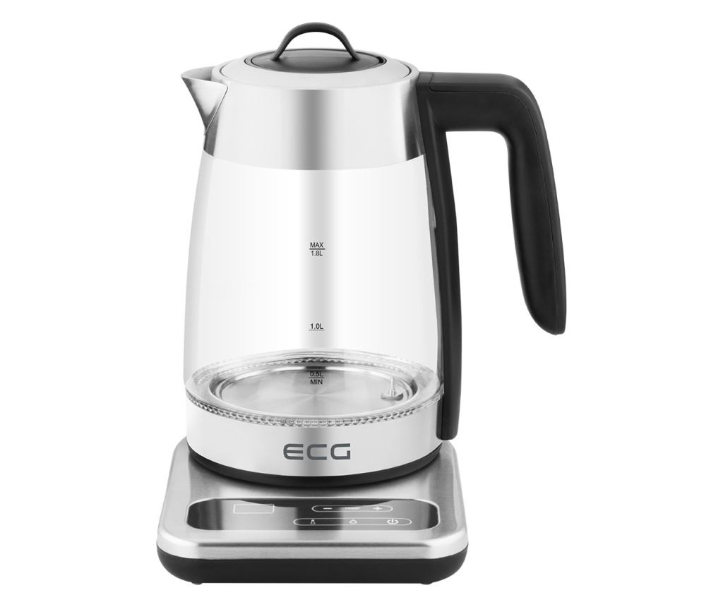 Fierbator electric cu infuzor pentru ceai ECG RK 1891 INFUSO, 1,8 L, 2200W, otel inoxidabil si sticla - 2