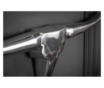 Set de 3 decorațiuni de perete argintii