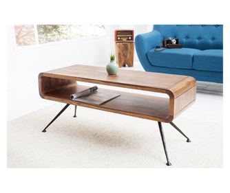 Dohányzóasztal, fa színű