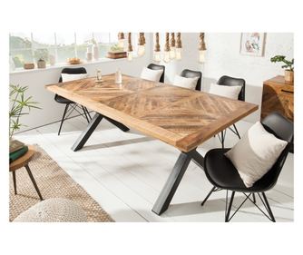 Blagovaonski stol, boja drva, crna