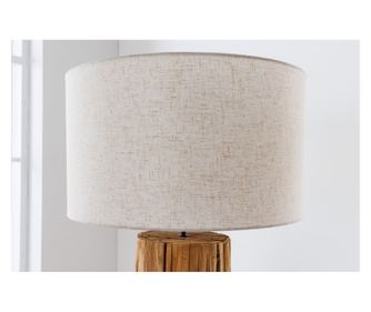 Sjenilo za podnu svjetiljku, boja drva