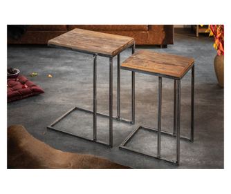 Pomoćni stolić, boja drva