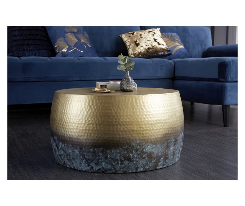 Dohányzóasztal, arany