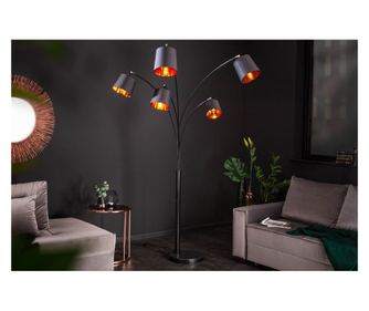 Talna svetilka, zlata, črna