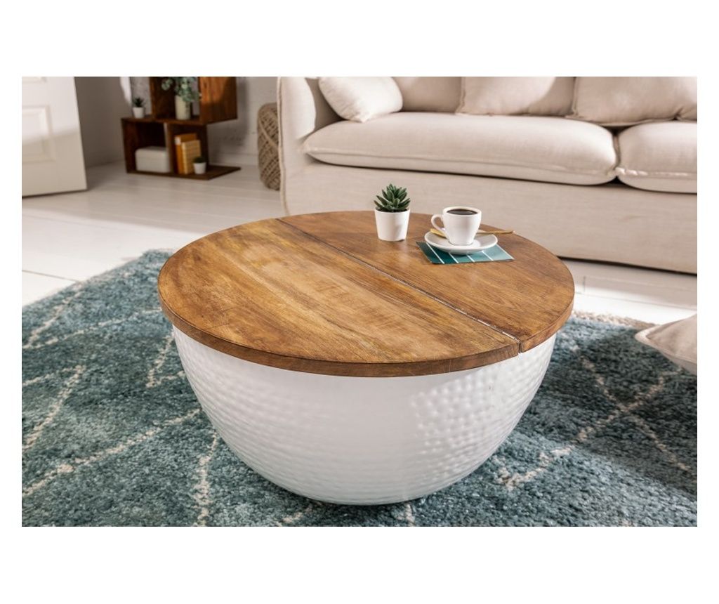 Set of 6 Beige Table Lamps