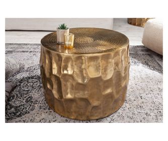 Stolić za kavu, zlatna