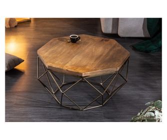 Dohányzóasztal, fa színű