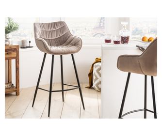 2 darabos bárszék szett, bézs