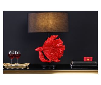 Stolna svjetiljka, crna, crvena, bijela, zlatna