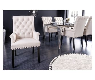 Zestaw 2 krzeseł, czarne