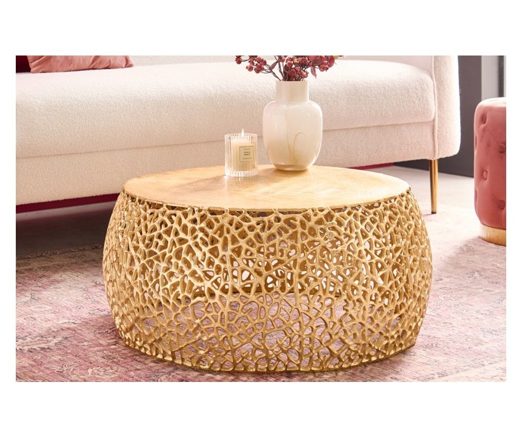 Coffee Table, Gold