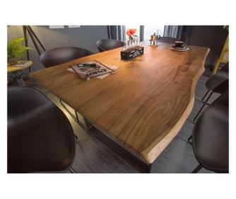 Étkezőasztal, fa színű