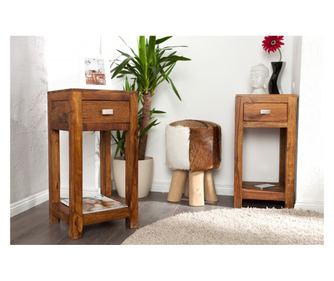 Pomoćni stolić, boja drva