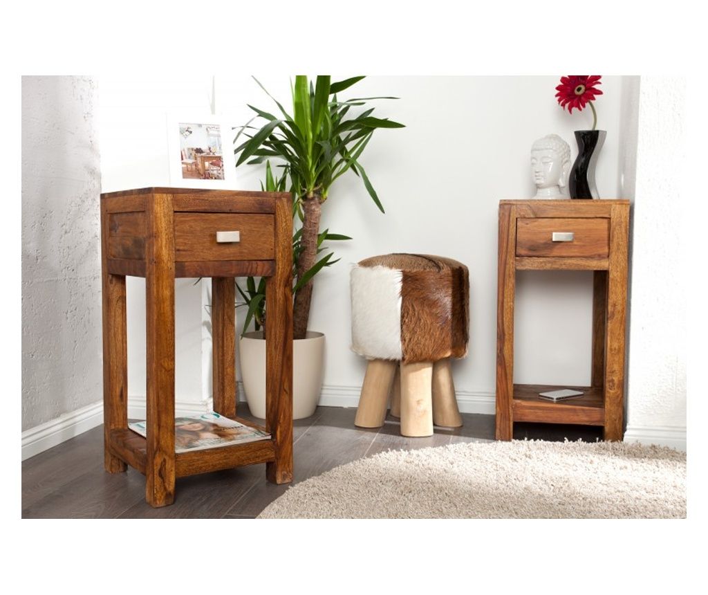 Stranska mizica, barva lesa