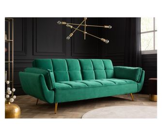 Vstyle Irresistible 287893 rozkládací pohovka, zelená, 80x213x85