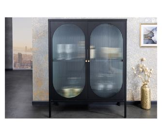 Vstyle Irresistible 289145 Витрина, Черен, Златен 110x90x35