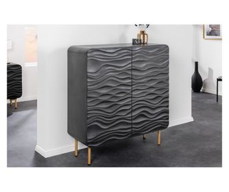 Gardrób, fekete és arany