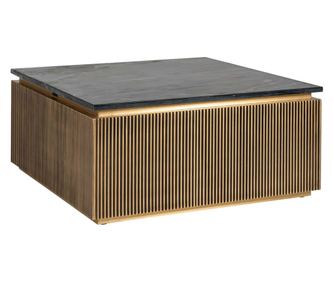 Ironville холна маса, Richmond Interiors, сива, златна