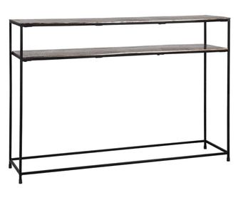 Chandon konzolasztal, Richmond Interiors, fekete, arany, pezsgőarany