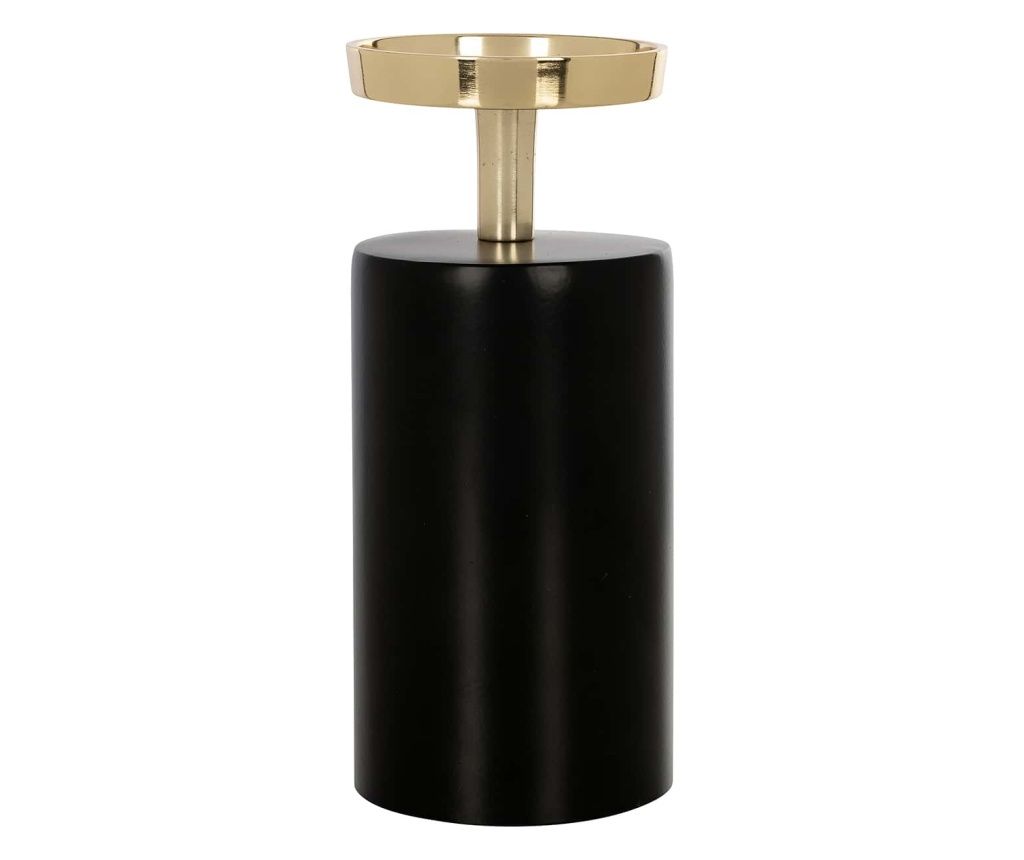 Svijećnjak Caya, Richmond Interiors, zlatna, crna