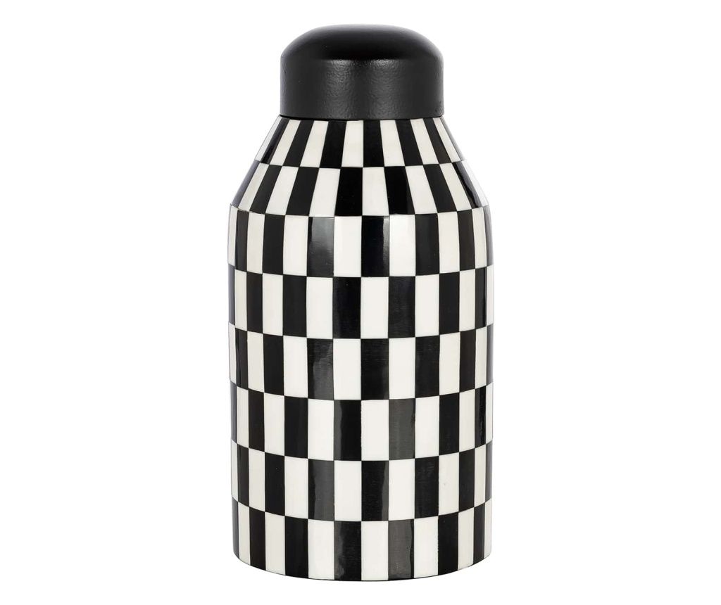 Malou Decorative Bowl Large, Richmond Interiors, Black, White