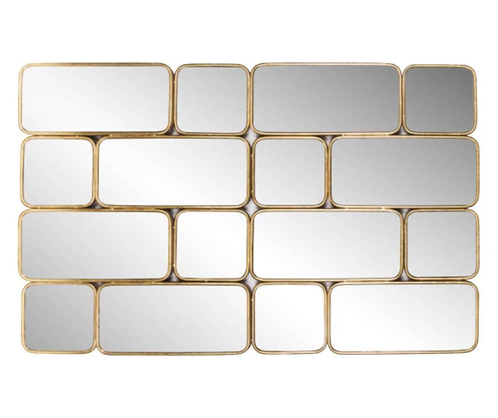 Birche tükör 16 tükörrel, Richmond Interiors, ezüst, arany