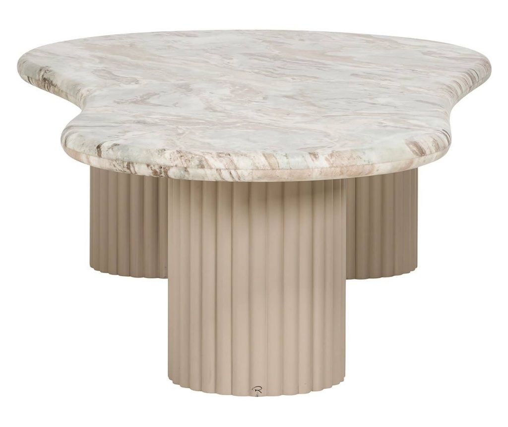 Coronel dohányzóasztal, Richmond Interiors, fa színű, fehér