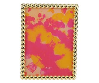 Okvir za fotografije Eef veliki, Richmond Interiors, zlatna, crvena, narančasta