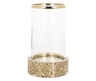 Svijećnjak Jailey Gold, Richmond Interiors, zlatna